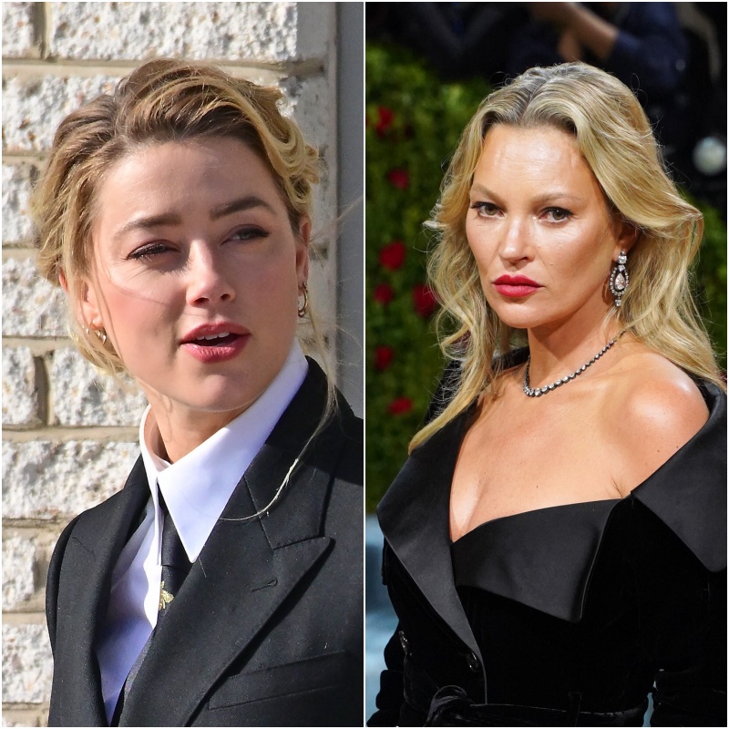 Amber Heard nekiment Kate Mossnak vallomása miatt