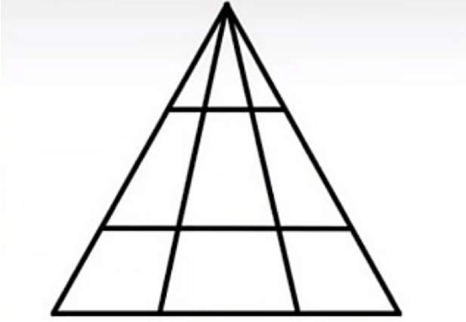  Hány háromszöget látsz a képen? Csak az emberek 1%-a tudja a helyes választ! 