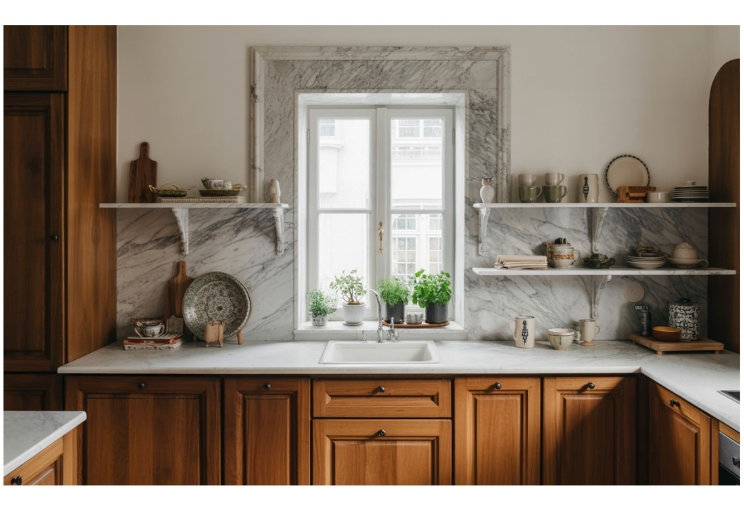 Új szintre emelkedtek a konyhai hátlapok – ez most a legfrissebb trend, ami a kis konyhákat is megváltoztatja