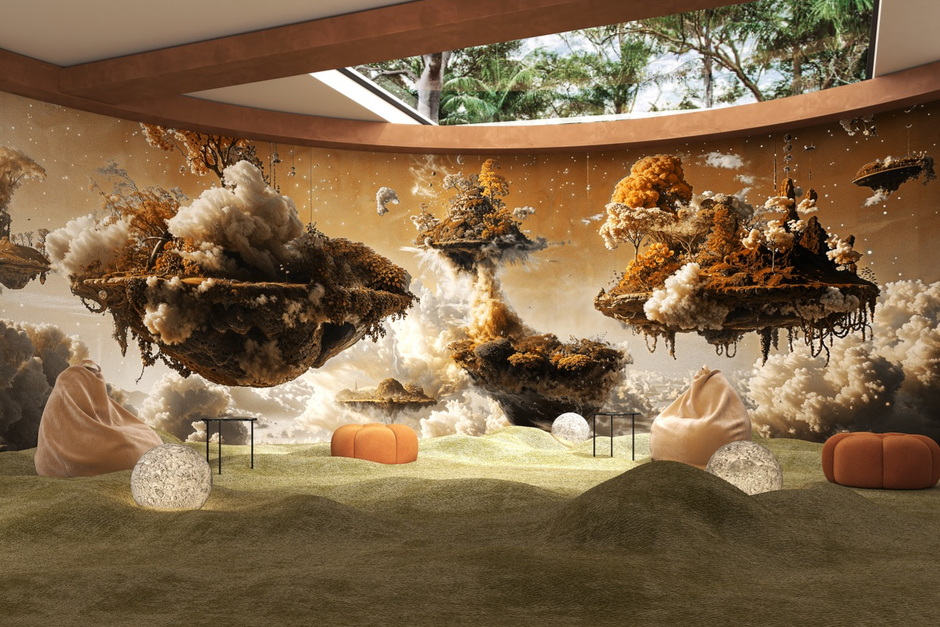 Spheres AI tapétakollekció