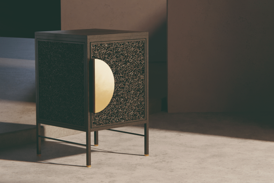 MOON by DBE.Furniture Bútorkollekció újrafelhasznált alumíniumból