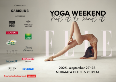 Legyél a tested barátja a szeptemberi ELLE YOGA WEEKENDEN