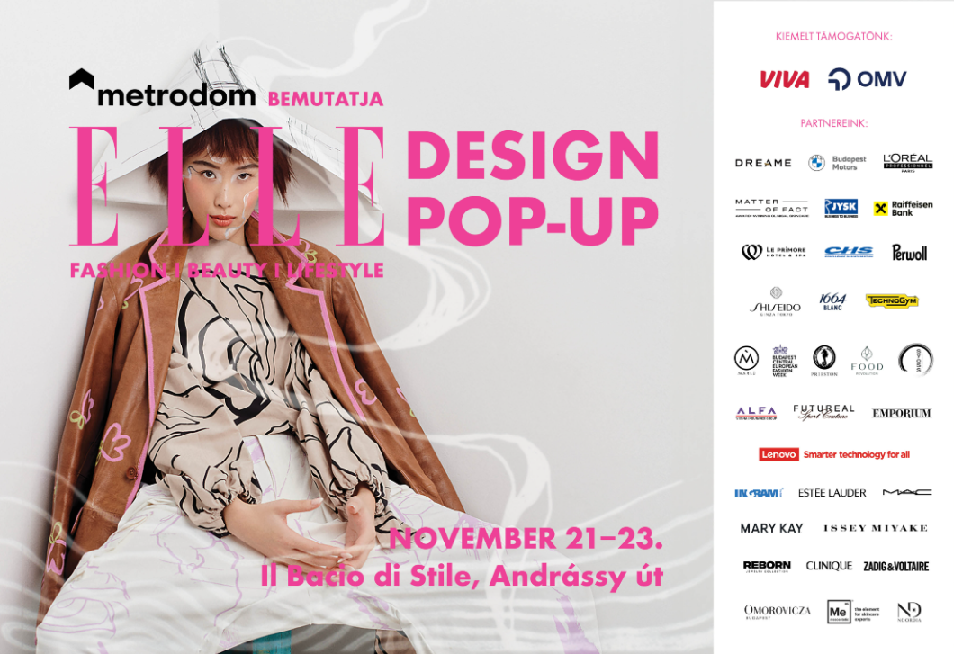 Tarts lépést a divattal! – jön a Design Pop-up by ELLE eseménye a legtrendibb hazai designerek újdonságaival