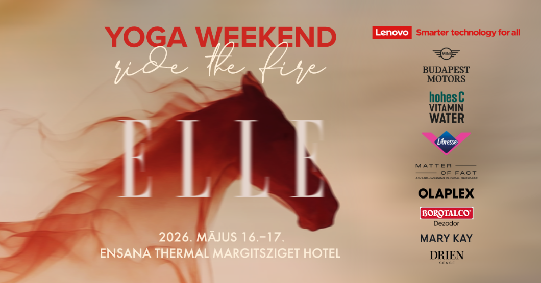 Hozd mozgásba a belső tüzet – éld meg a flow erejét az ELLE YOGA WEEKENDen!
