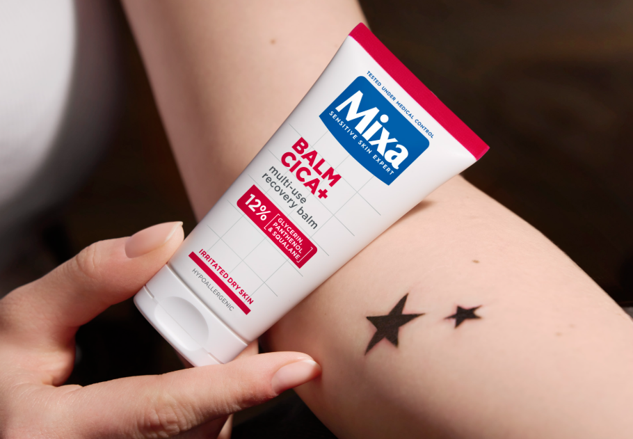 Kényeztetés a bőrnek - Mixa Cica+ balzsam, főkép