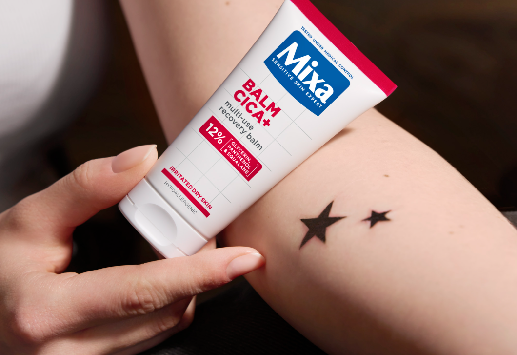 Kényeztetés a bőrnek - Mixa Cica+ balzsam