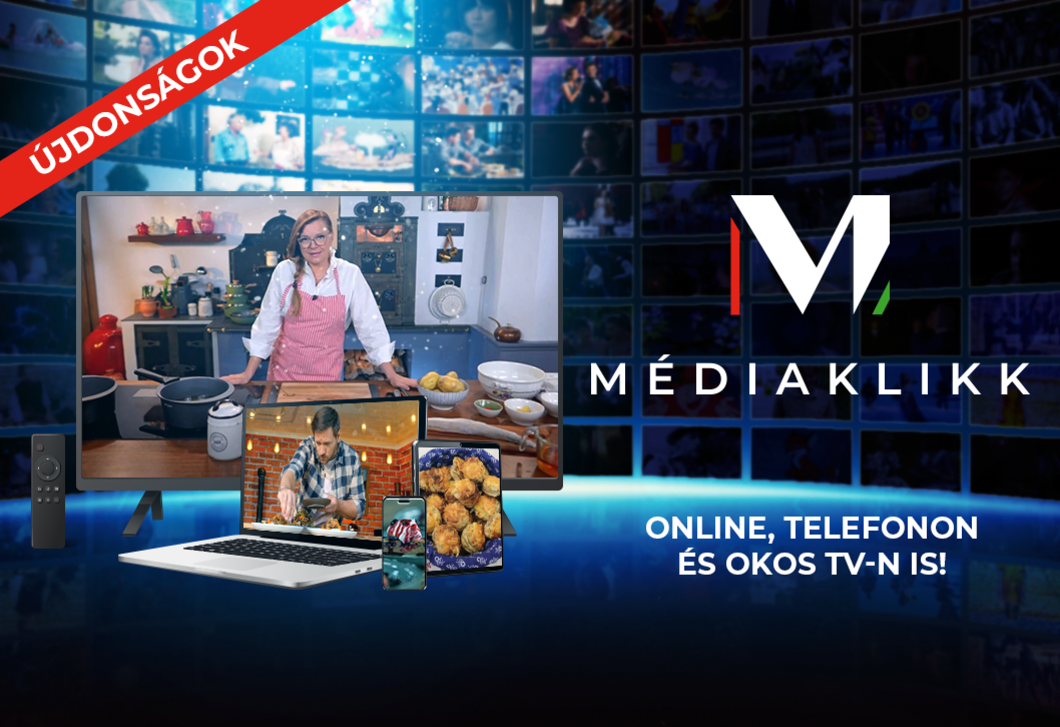 Médiaklikk – Népszerű filmek, sorozatok és gasztroműsorok ingyen, reklámok nélkül
