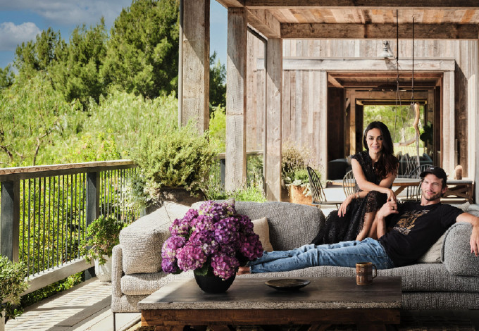 Mila Kunis és Ashton Kutcher luxus tanyája maga az álom