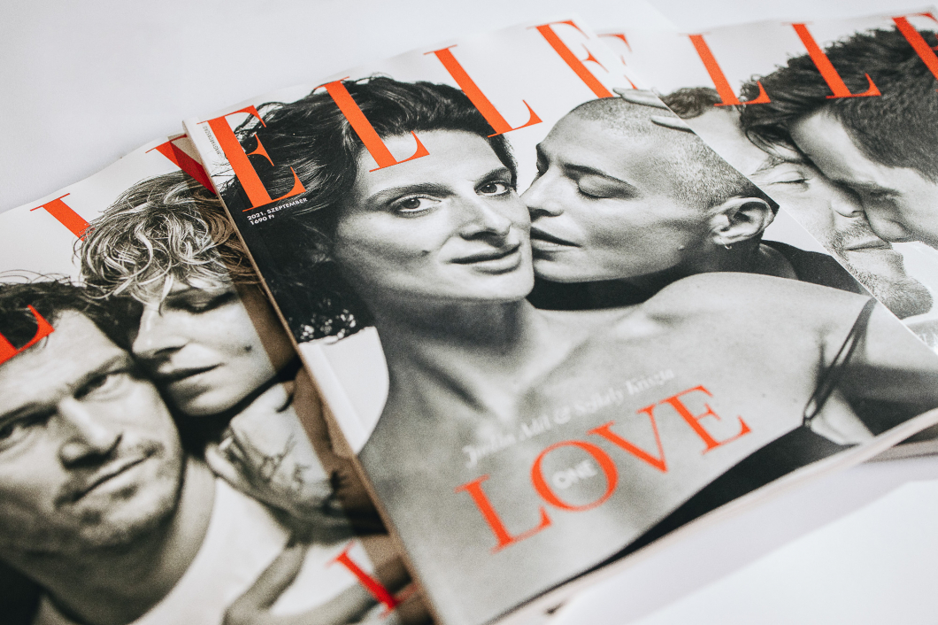 ONE LOVE – három Elle-címlap az újságosnál