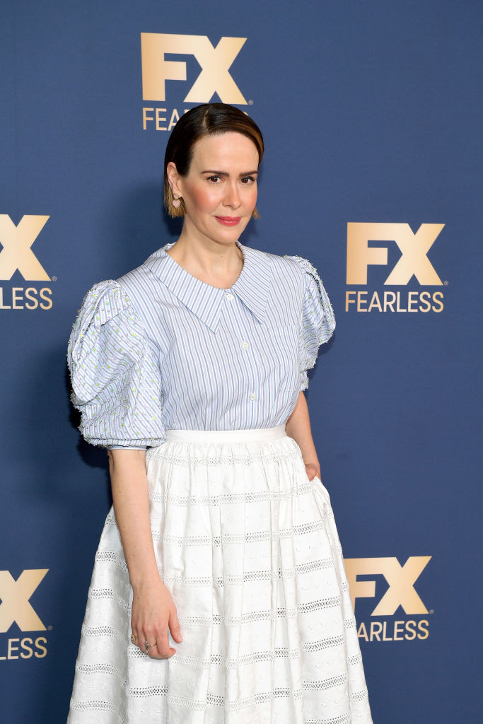 Megbánta, hogy kitömött ruhában állt kamera elé Sarah Paulson