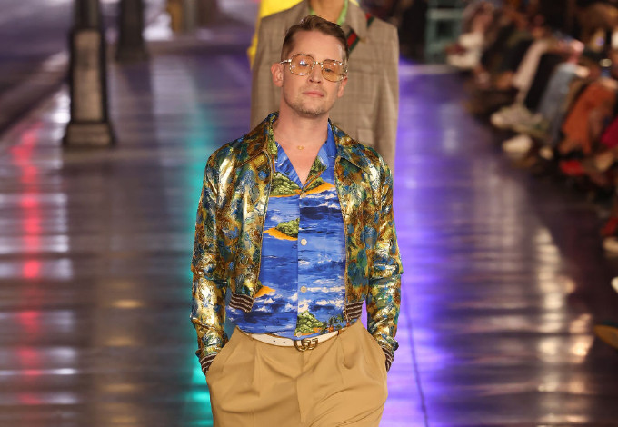 Gucci-modellként vonult Macaulay Culkin és Jared Leto