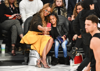 Beyoncé ritkán látott fotót osztott meg a gyerekeiről