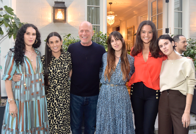 Bruce Willis lánya megható családi fotókat osztott meg