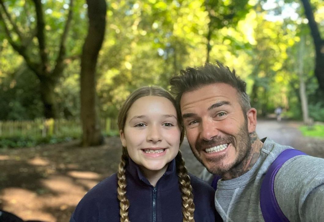 David Beckham hihetetlenül édes dolgot tett a lányáért