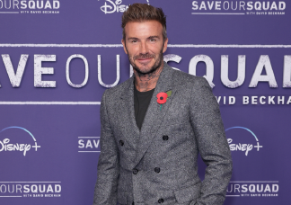 David Beckham váratlan videót mutatott, így fog kinézni idősen