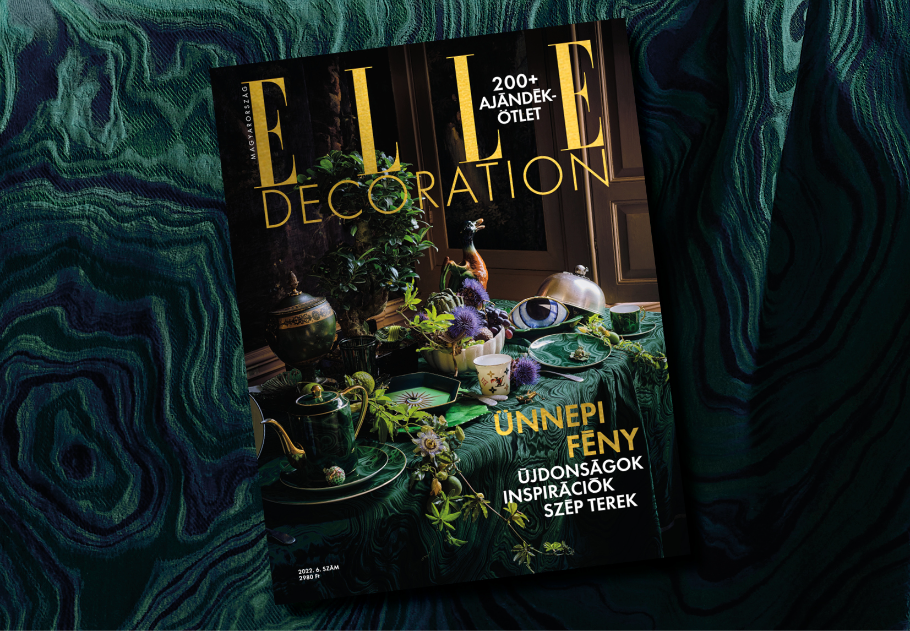 Megjelent az ELLE Decoration új lapszáma: készüljünk együtt az ünnepekre