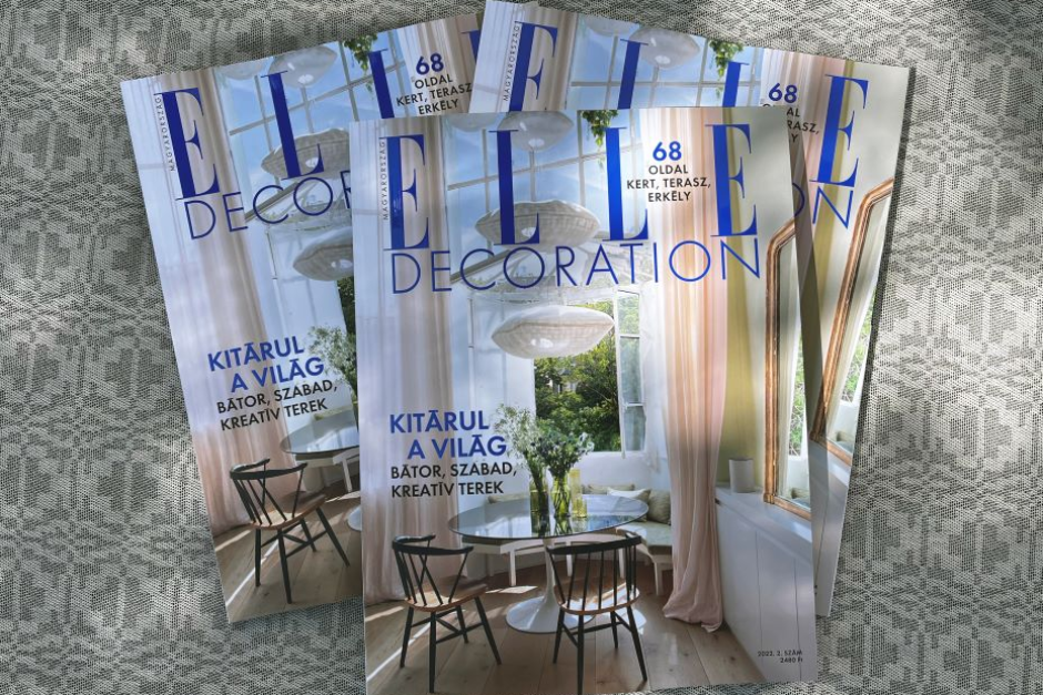 Bátor, szabad, kreatív terek az ELLE Decoration tavaszi lapszámában – nézz bele!