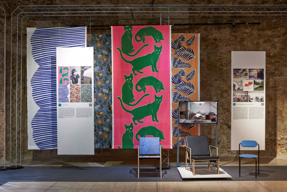 Finn és magyar textilművészek kiállítása