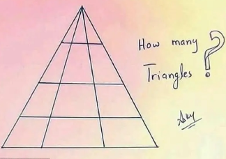 Játék zseniknek: hány háromszög van a képen?