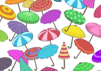 Sikerült megtalálnod a két egyforma esernyőt 5 másodperc alatt?
