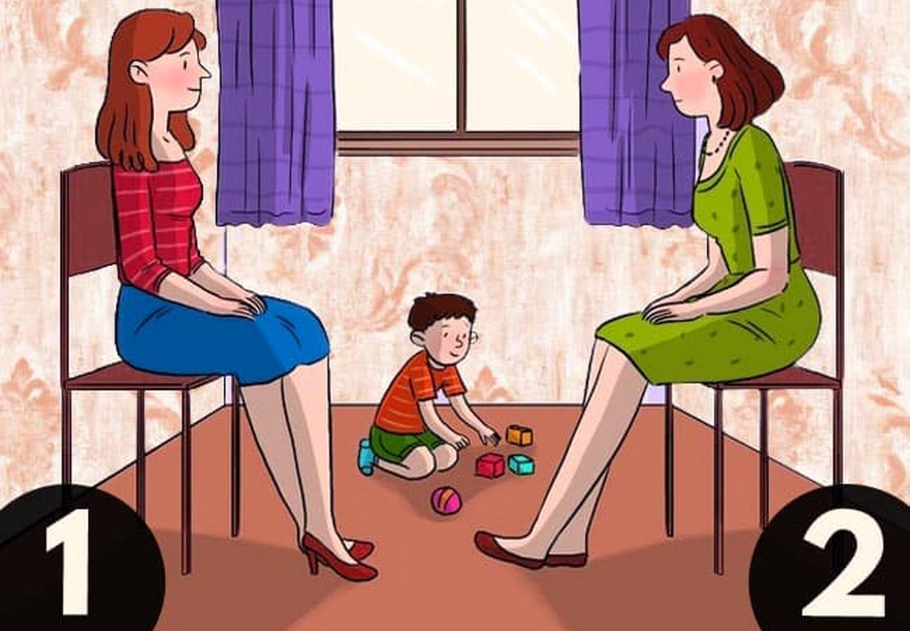 Kitalálod, melyik nő a kisfiú édesanyja? Sokat elárul rólad, rájössz-e a válaszra, főkép