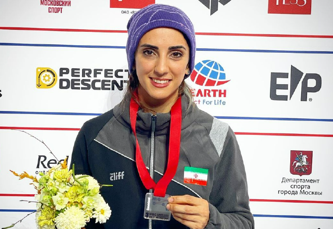 Előkerült a hidzsáb nélkül versenyző iráni sportoló
