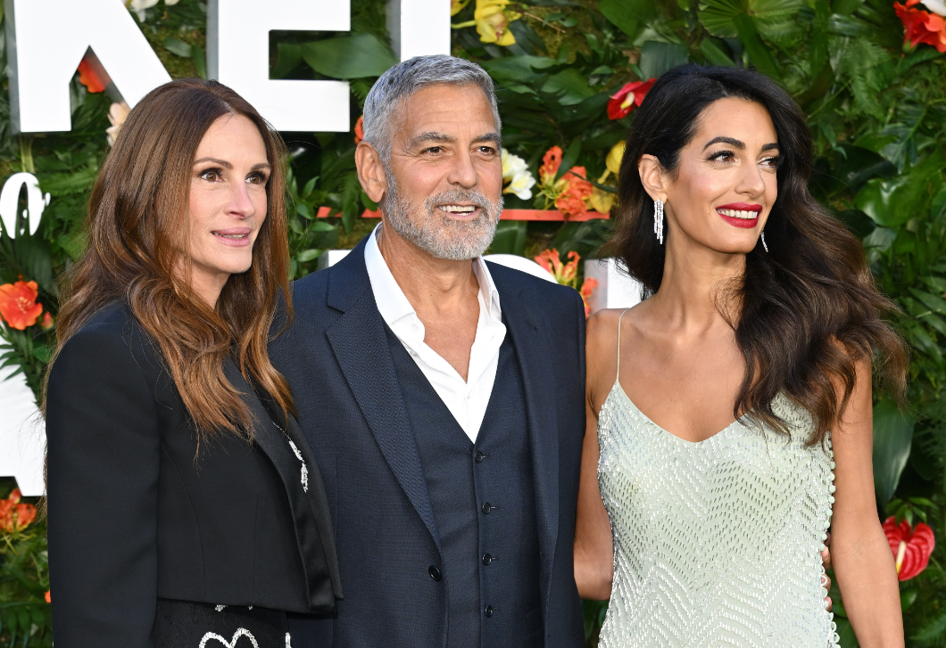 George Clooney a felesége előtt csókolta meg Julia Robertset