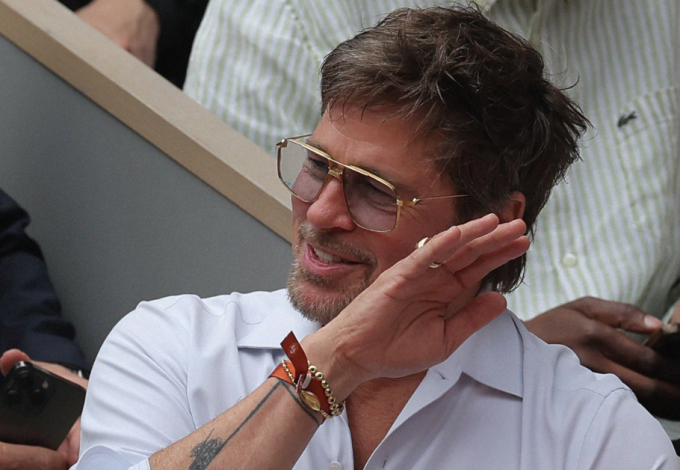 Brad Pitt a...