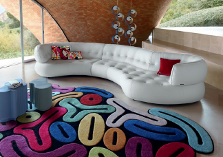 10 modern dizájn szőnyeg, ami a te nappalid is feldobhatja