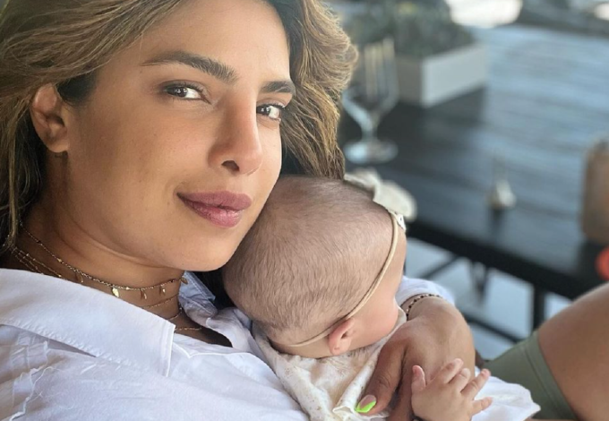 Priyanka Chopra édes fotót posztolt kislányáról