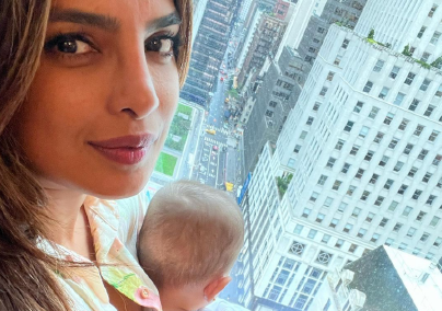 Priyanka Chopra címlapon mutatta meg kislányát