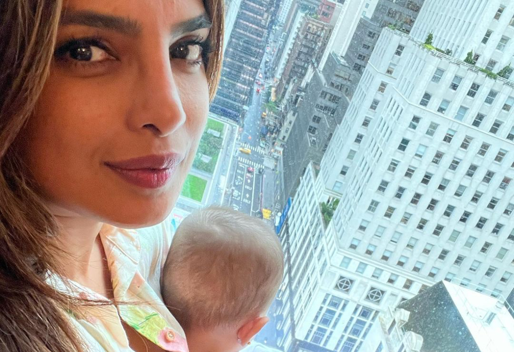 Priyanka Chopra címlapon mutatta meg kislányát