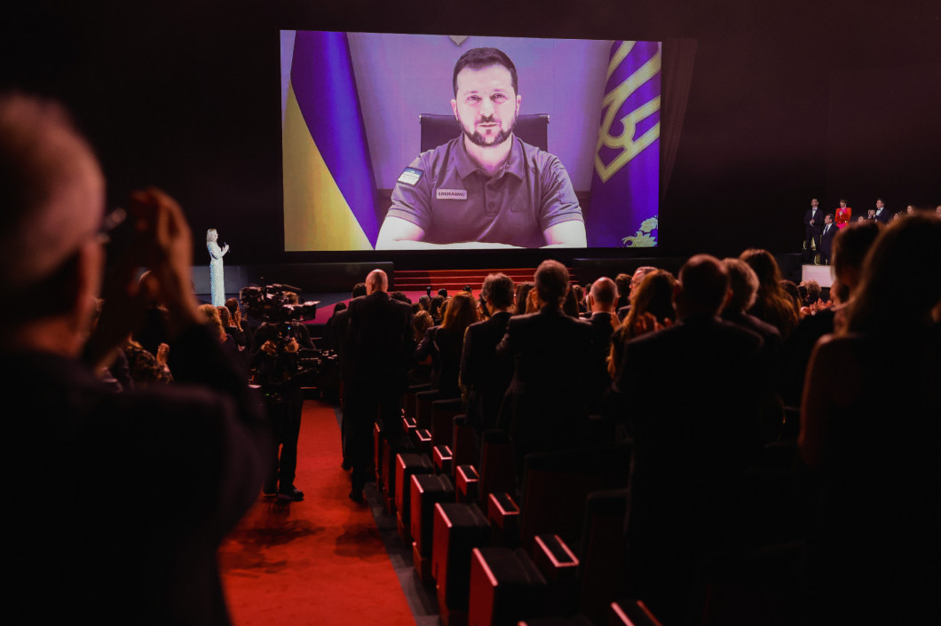 Volodimir Zelenszkij sokkoló beszéddel nyitotta meg a cannes-i filmfesztivált 