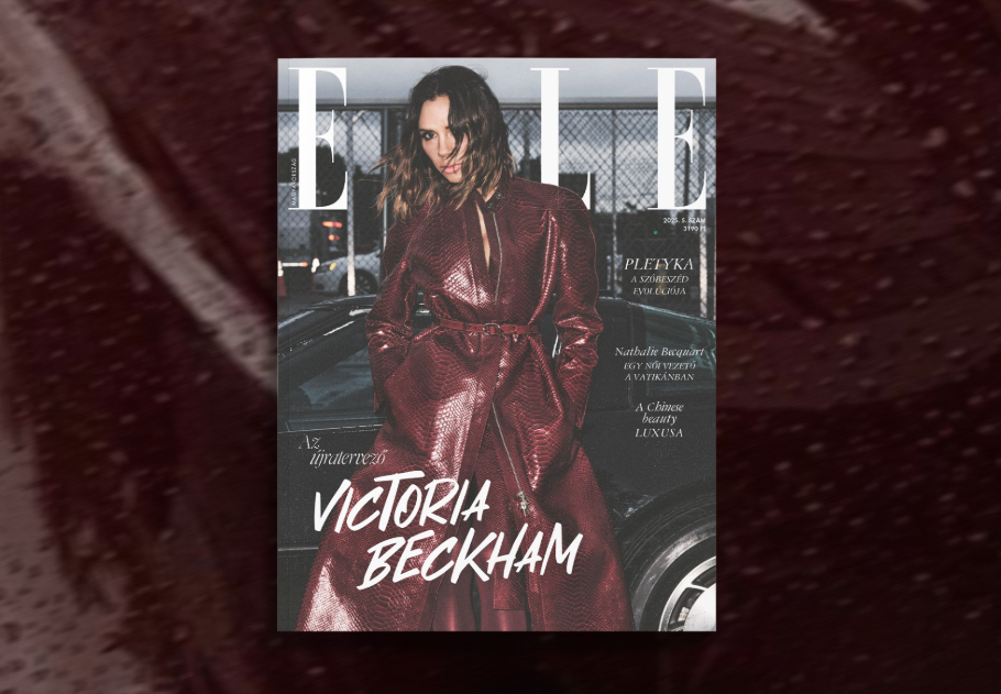 Az újratervezés kora: Victoria Beckham az ELLE októberi címlapján, főkép