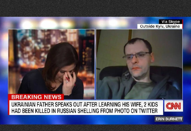 Twitter fotóról tudta meg a férfi, egész családja meghalt az ukrán háborúban