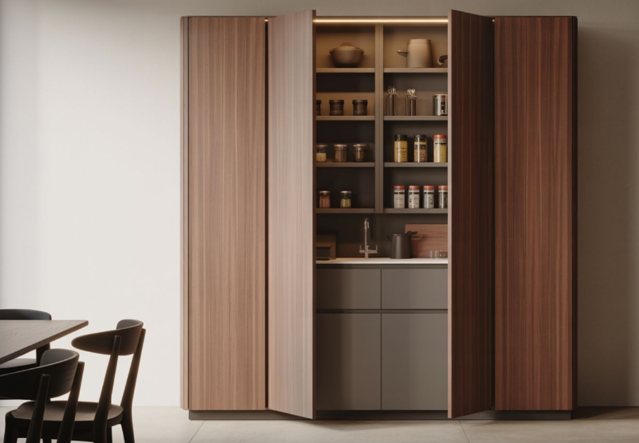 Szekrénybe zárt modern konyha – ezért imádják a tervezők 2026-ban, főkép