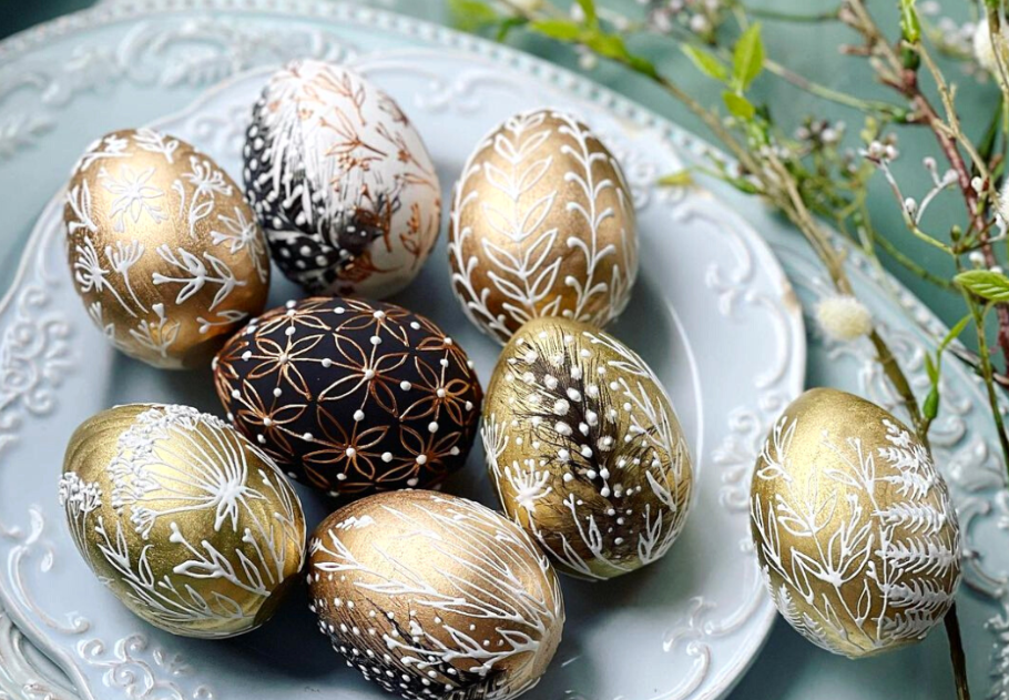 8 gyönyörű húsvéti tojásfestés, amit ki kell próbálnod