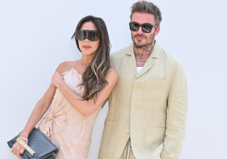  David Beckham nem bírt magával: a kamerák előtt paskolta meg a felesége fenekét
