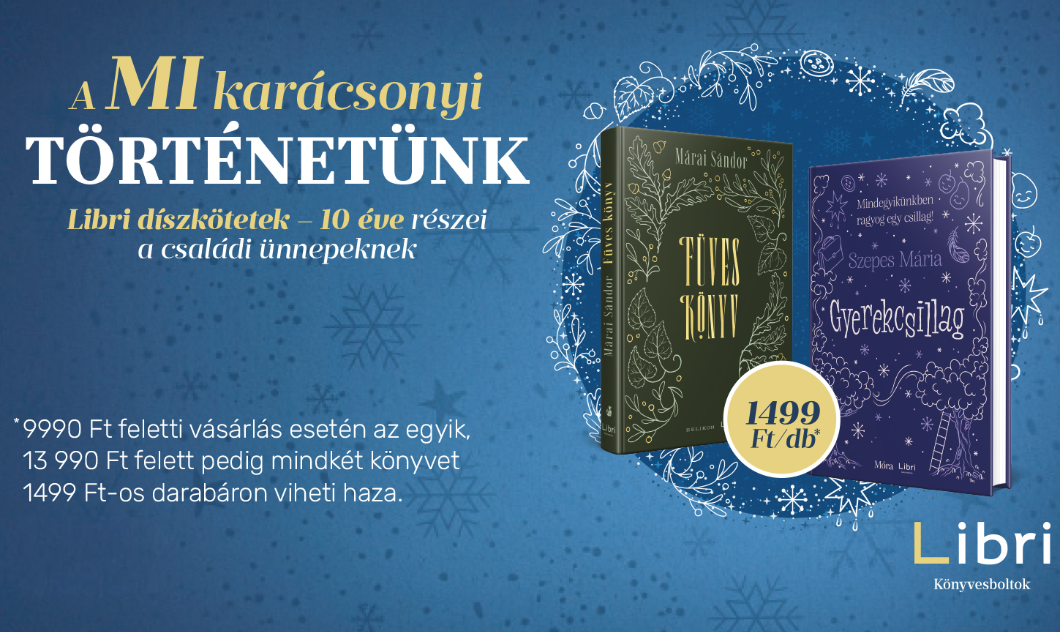 Könyvekkel szebb az ünnep – a Libri idén is díszkötetekkel ünnepli a karácsonyt