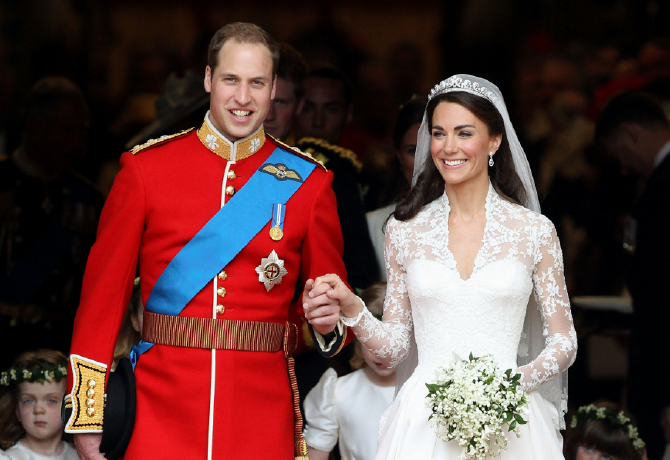 Katalin hercegné gyönyörű második esküvői ruháját alig látta valaki