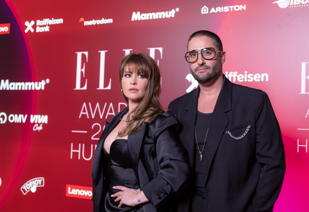 Klasszikus elegancia: feketében lopta el a show-t a Király család az ELLE Awardson