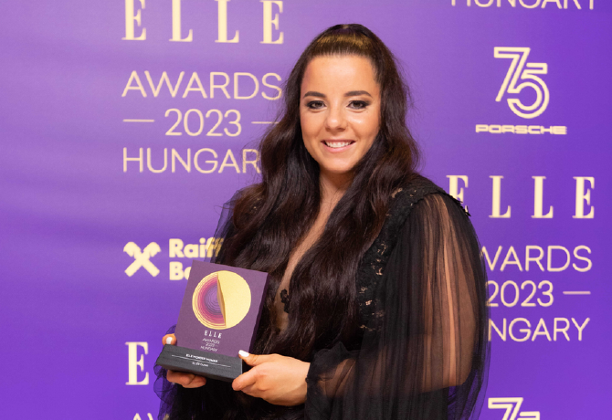 Illés Fanni beszédét mindenki megkönnyezte az ELLE Awardson