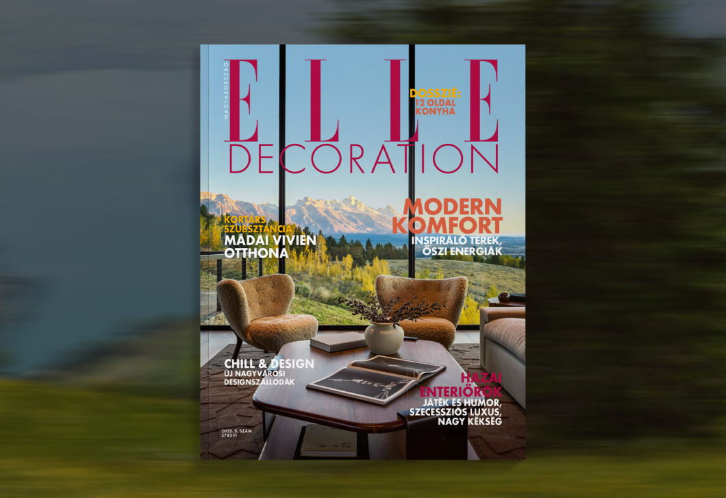 Modern komfort, melengető design – itt az ELLE Decoration őszi száma