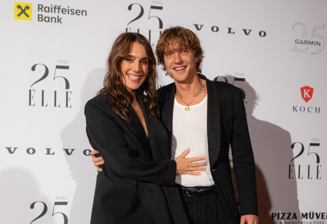 ELLE 25 parti: Pálmai Anna és Huszár Henrik szettje bizonyítja, hogy a fekete örök klasszikus