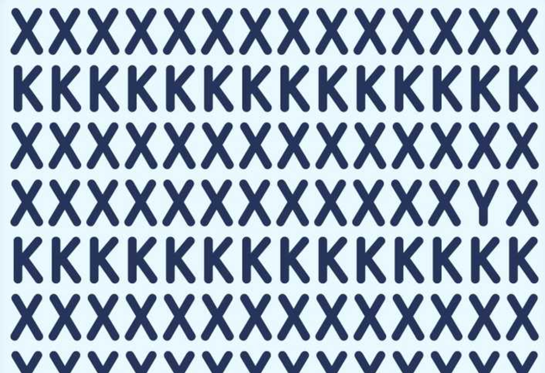 Sasszemed van, ha 5 másodperc alatt megtalálod az Y-t a képen