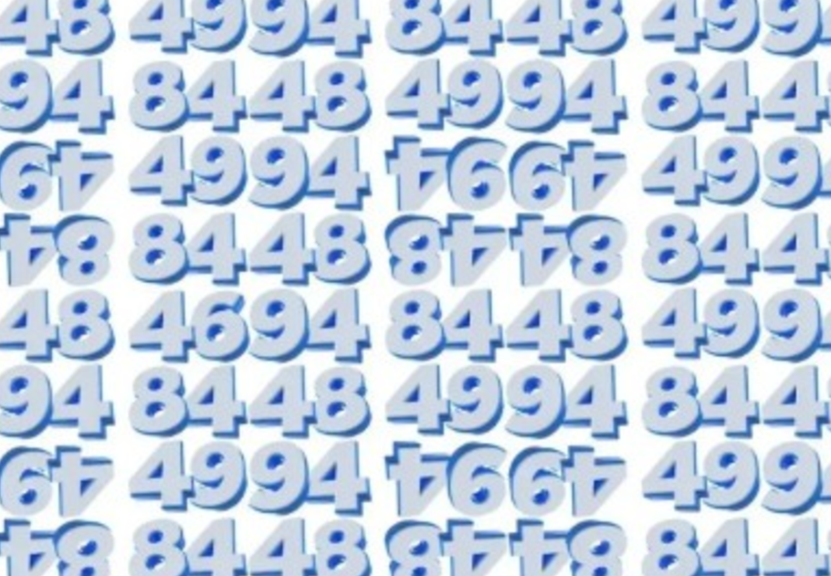 Egy zseni vagy, ha 9 másodperc alatt megtalálod a 46-os számot a képen, főkép