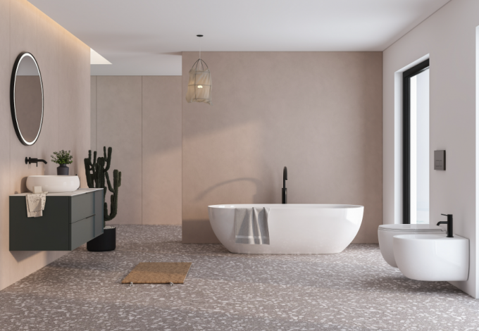 5 fürdőszoba padló, ami praktikus és mindenhol jól mutat