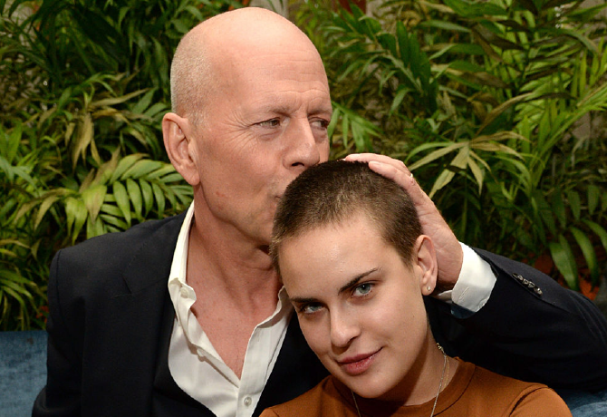 Megható vallomást tett Bruce Willis lánya: „Már hosszú ideje tudtam, hogy baj van”