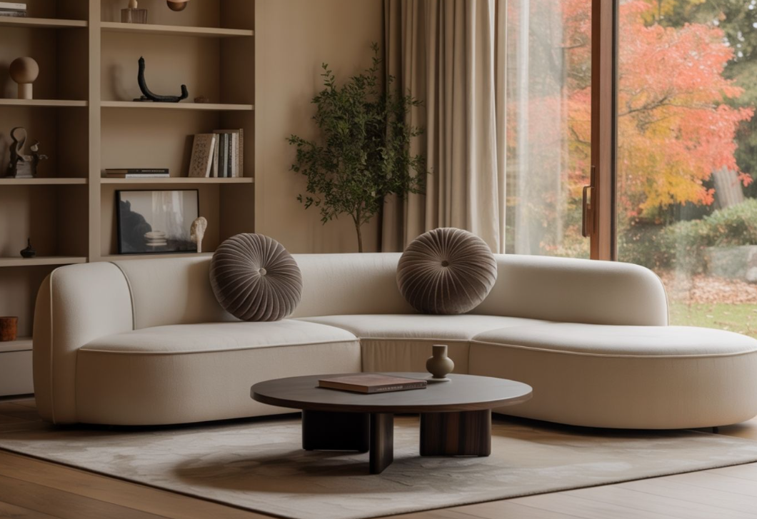 A trend, ami otthonossá teszi a minimalizmust - Íves vonalak, puha terek