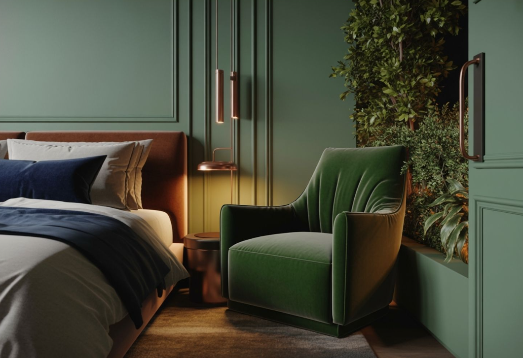 Ha eleged van a fehérből: ezek a színek működnek a hálószobában és a vendégszobában is